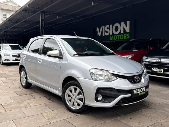 TOYOTA ETIOS 1.5 XLS 16V FLEX 4P AUTOMÁTICO TOYOTA ETIOS 1.5 XLS 16V FLEX 4P AUTOMÁTICO